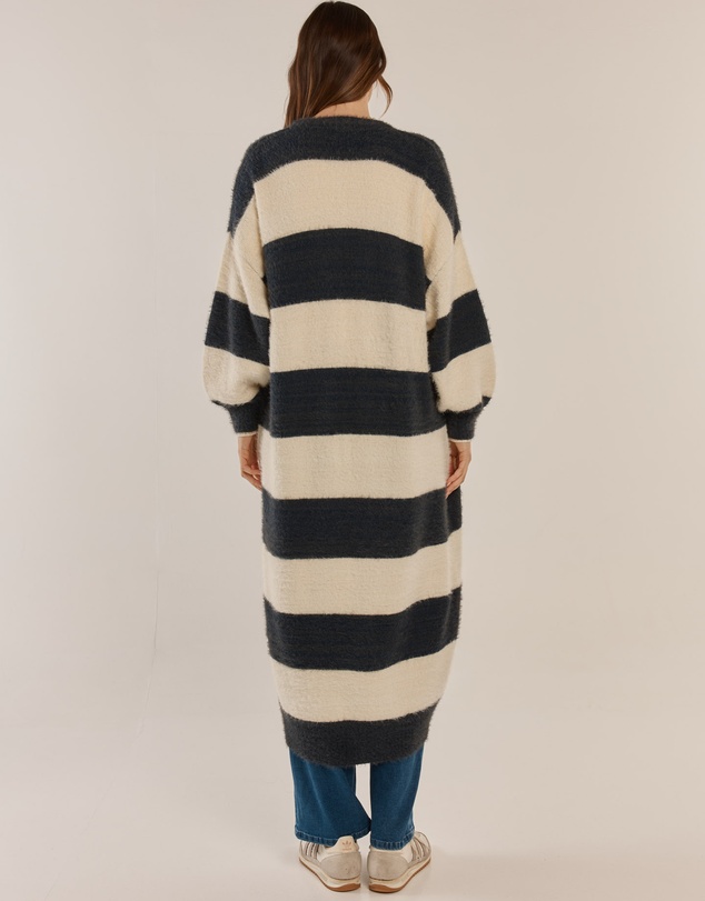 Betty Basics - Franca Long Knit Cardigan