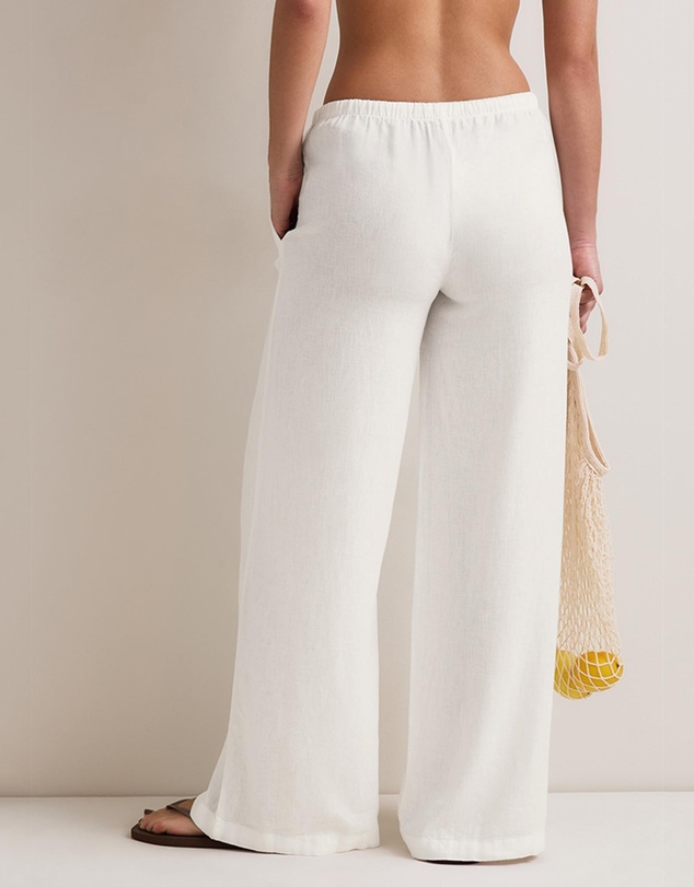 TALA - Soft Linen Drawstring Trousers