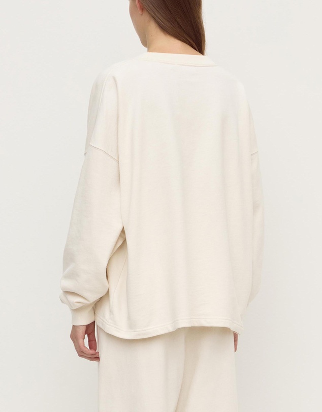 Assembly Label - Brushed Cotton Lounge Sweater