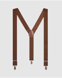 yd. - Leather Look Braces