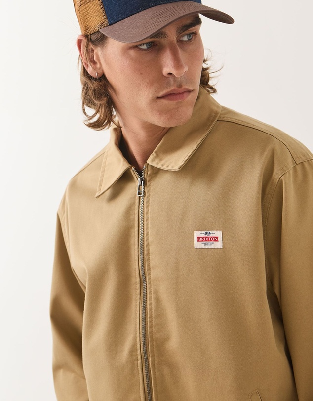 Brixton - Trademark Lightweight Garage Zip Jacket