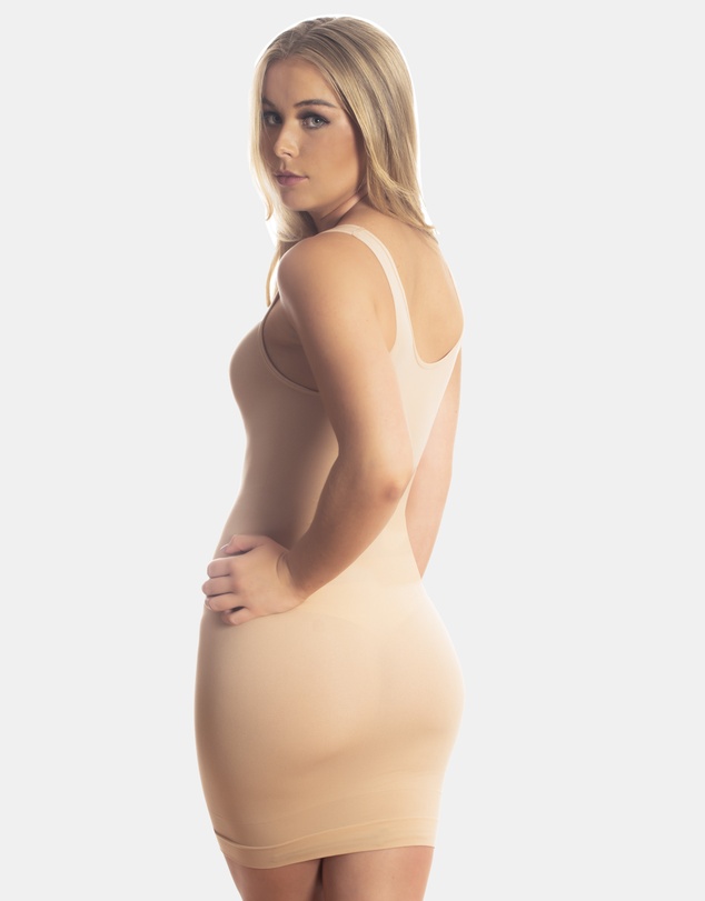 B Free Intimate Apparel - Ultra Light Shaping V-Tank Slip