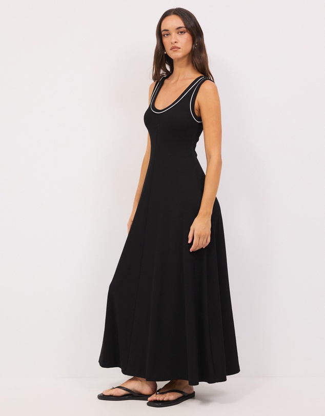 Calli - Taylor Cotton Rib Tank Dress