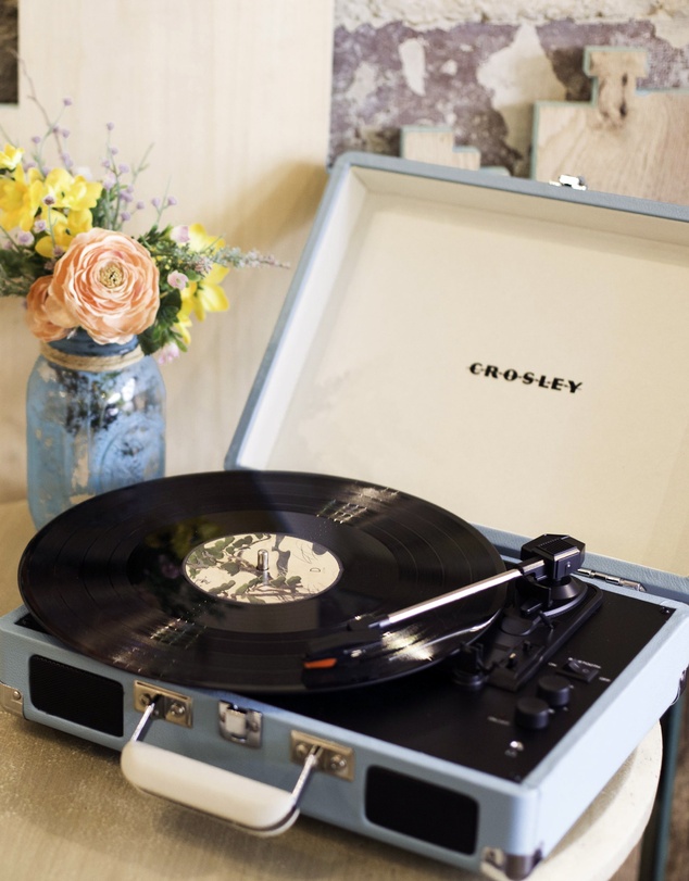 Crosley - Crosley Cruiser Bluetooth Portable Turntable - Turquoise