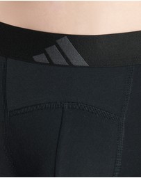 adidas Sportswear - 2 Pack Active Flex Cotton Ergonomic Boxer Brief Underwear