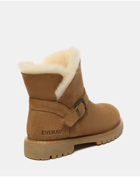 EVERAU - EverAU Ugg Polarwalk Double Faced Sheepskin Upper Fashion Boots