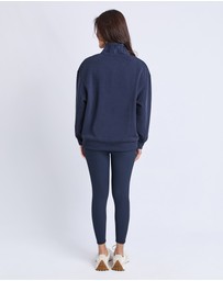Foxwood - Luxe Zip Crew