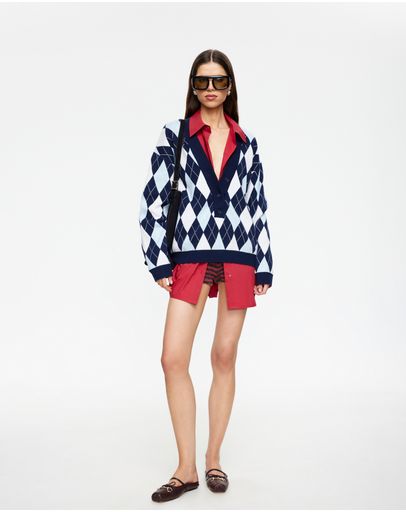 Blue Argyle