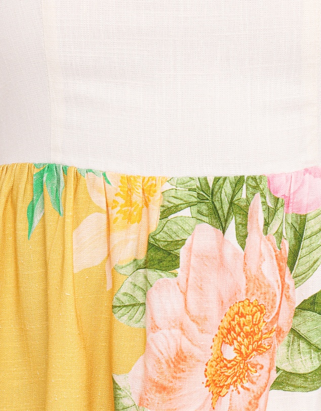 Petal & Pup - Nissa Mini Dress - Yellow Poppy