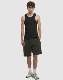 Urban Classics - Ribbed Tank Undershirt 2Pack