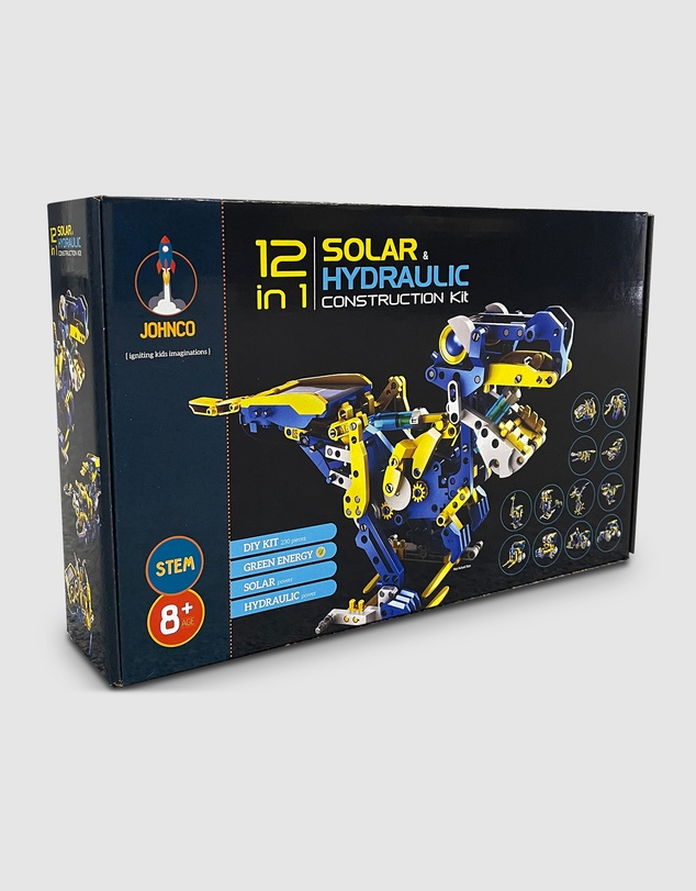 JOHNCO - Johnco - 12 in 1 Solar and Hydraulic Construction Kit