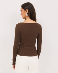 Calli - Logan Cut Out Top