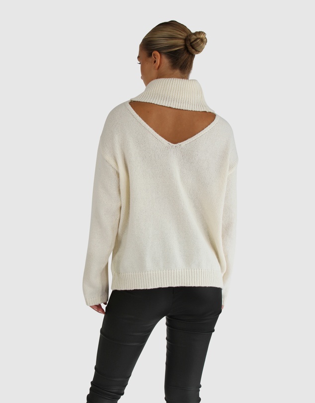 Belle & Bloom - Right Here Waiting Open Back Knit