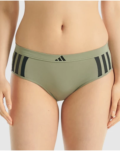 adidas Sportswear - Active Essentials Cotton 3 Stripes Hipster Brief
