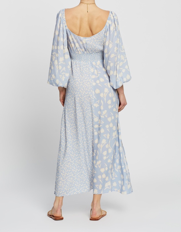 Peony - Spliced Midi Dress