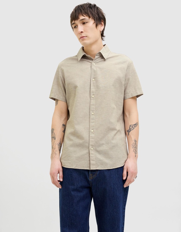 Jack & Jones - Breeze Linen Blend Short Sleeve Shirt
