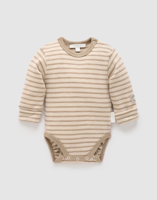 Purebaby - Merino Bodysuit -Kids-Babies