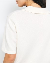 AERE - Aimee Relaxed Fit Knit Polo