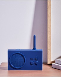 Lexon - Lexon Thykho 3 Fm Radio & Bluetooth Speaker - Dark Blue