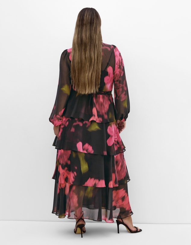City Chic - Selene Wrap Maxi Dress