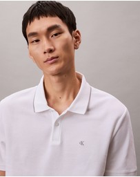 Calvin Klein - Refined Pique Tipped Polo Shirt