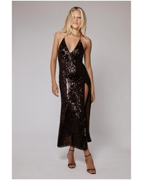 Bardot - Santina Halter Midi Dress