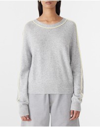 Bassike - Classic Stripe Detail Knit