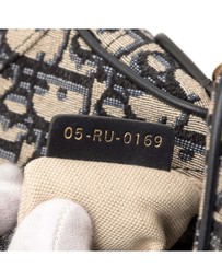 Pre-Loved by Azura Reborn - Pre-Loved Mini Oblique Canvas Saddle Bag