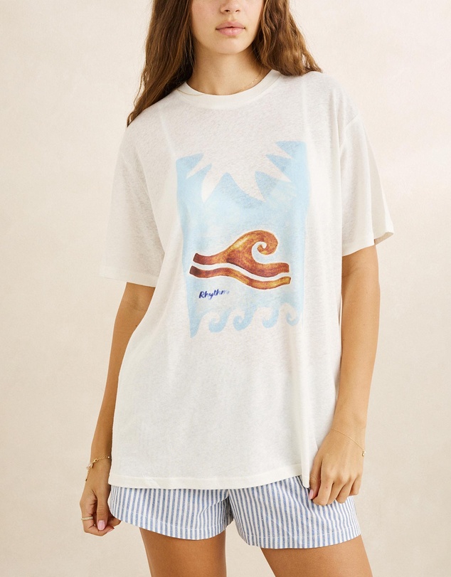Rhythm - Ocean Wave Oversized T-Shirt