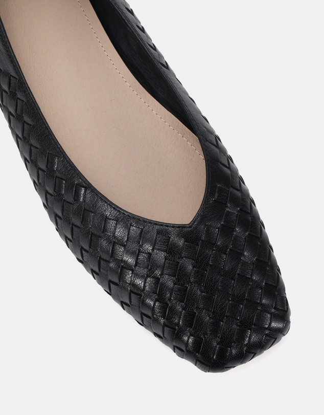 Wittner - Berty Woven Leather Ballet Flats