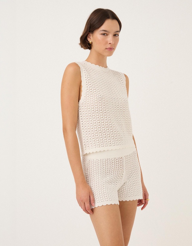 Peony - Pointelle Shorts