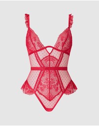 Ann Summers - Entice Me Teddy Foldover