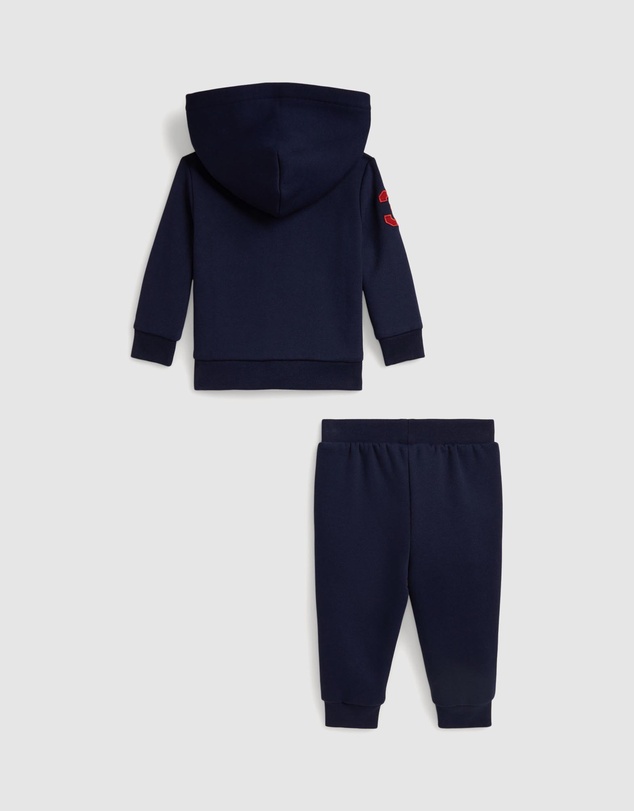 Polo Ralph Lauren - Big Pony Fleece Hoodie & Jogger Pants Set - Babies