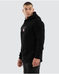 Nena & Pasadena - Crew Dual Curved Hoodie