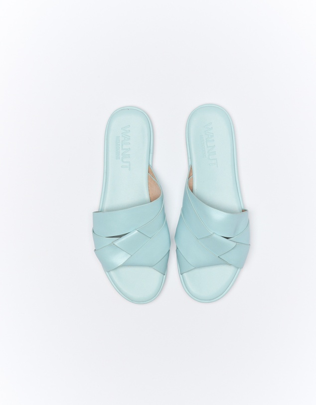 Walnut Melbourne - Laine Leather Slide