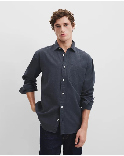 Country Road - Relaxed Fit Heavy Brushed Shirt