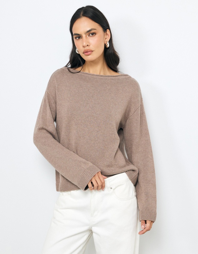 AERE - Nika Cotton Cashmere Knit Jumper