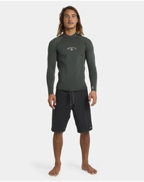Billabong - Mens 1/1Mm Absolute Natural Long Sleeve Wetsuit Top
