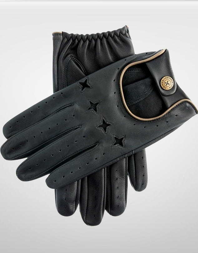 DENTS - The Suited Racer x Touchscreen Leather Driving Gloves Limited Ed