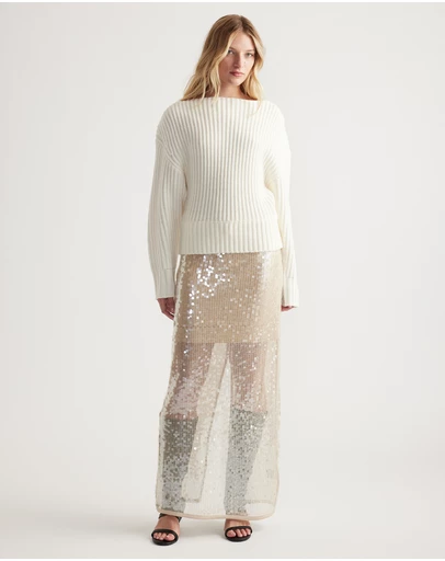 Decjuba - Rose Drop Shoulder Knit Jumper