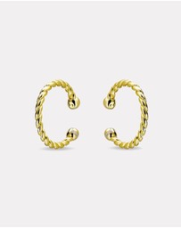 Ichu - Twisted Helix Cuff Gold