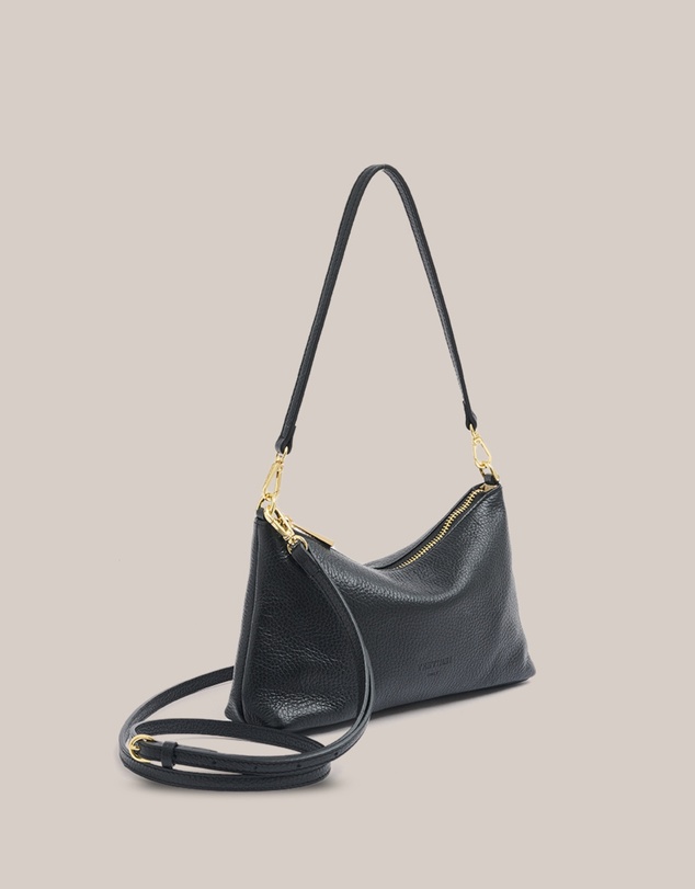 VESTIRSI - Ashley Black Leather Crossbody Bag
