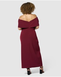 Pink Dusk by Curve Project - Damn Fine Maxi Dress