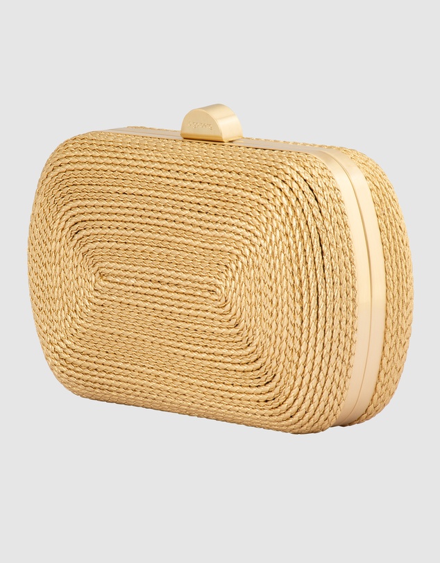 Olga Berg - Martina Coiled Rope Clutch