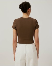 Calli - Double Face Jersey Tee