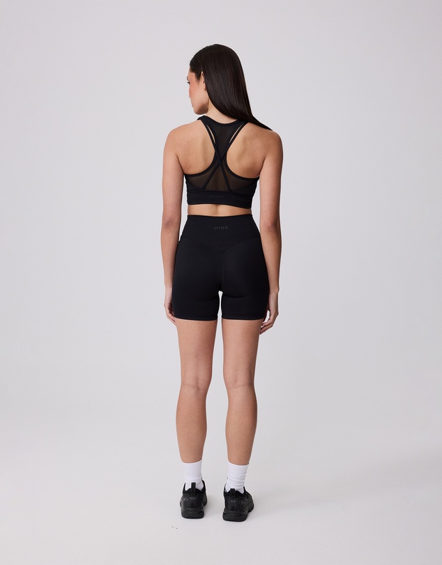 Upstate - Contour+ 5inch Panel Bike Short - Black