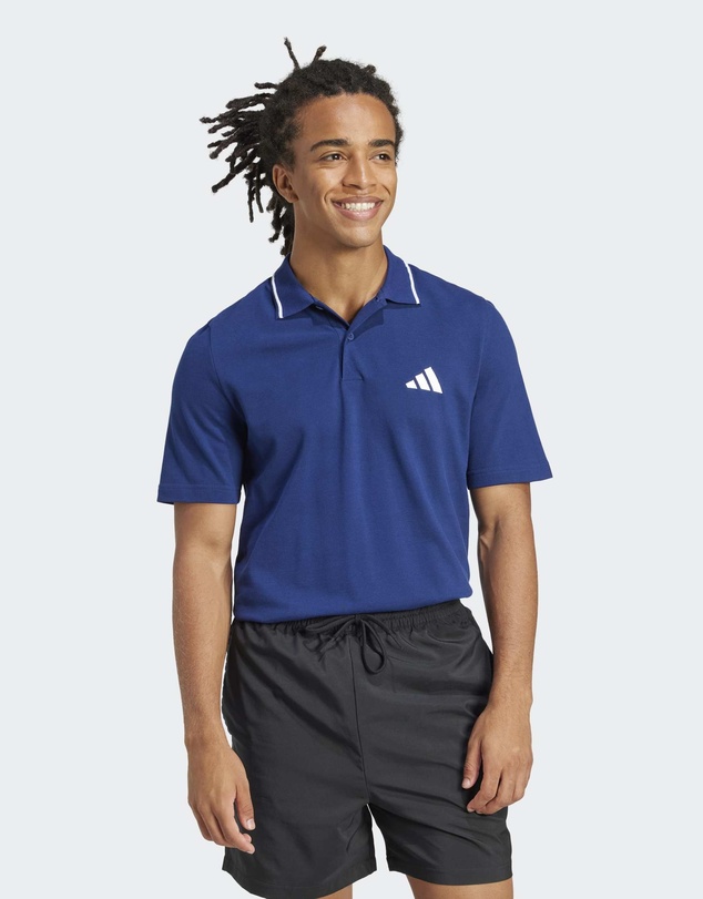 adidas Sportswear - Essentials Small Logo Piqué Polo Shirt Mens