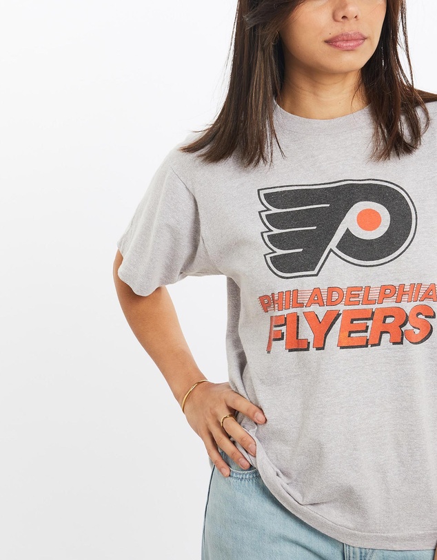 Vintage by The Real Deal - Pre Loved - Vintage 80s NHL Philadelphia Flyers Tee