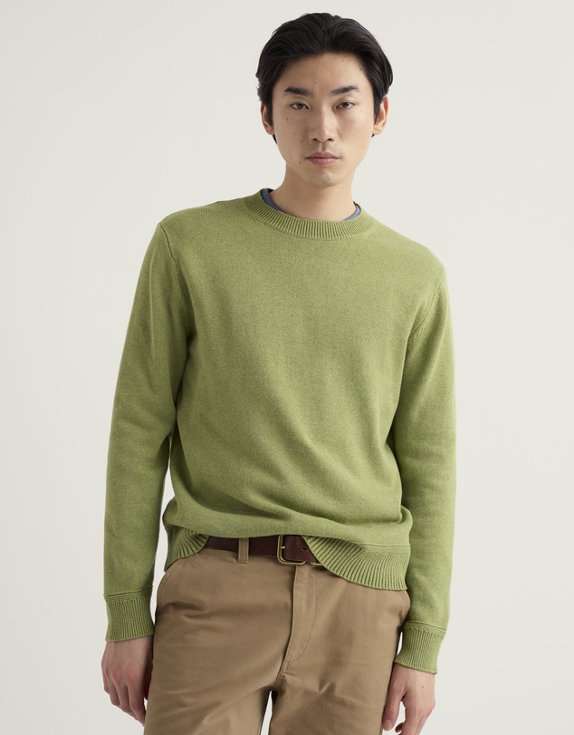 Seasalt - Seasalt Cornwall Green Men's Moorstone Jumper