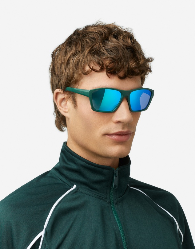 Hawkers Co - HAWKERS Shark - Polarized Teal Blue Chrome Sunglasses for Men